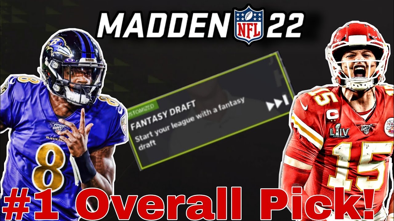 How to get the FIRST Pick in EVERY Fantasy Draft in Madden 22 Franchise  Mode 