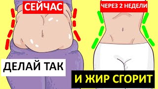 Делай ЭТИ 8 УПРАЖНЕНИЙ Чтобы СЖЕЧЬ ЖИР БЫСТРО!