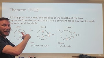 Geom Lesson 10-5: Secant Lines