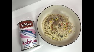 Tipid hits! |Canned Salmon Pasta ?