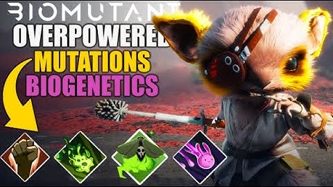 BIOMUTNAT | BEST AND OVERPOWERED BIOGENETICS (MUTATIONS) - Storm Hop + Rad Wisps + Mud Punch + Fungi