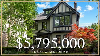 $5,795,000 - One Of The Most Coveted Streets In Rosedale - 23 Edgar Avenue, Toronto
