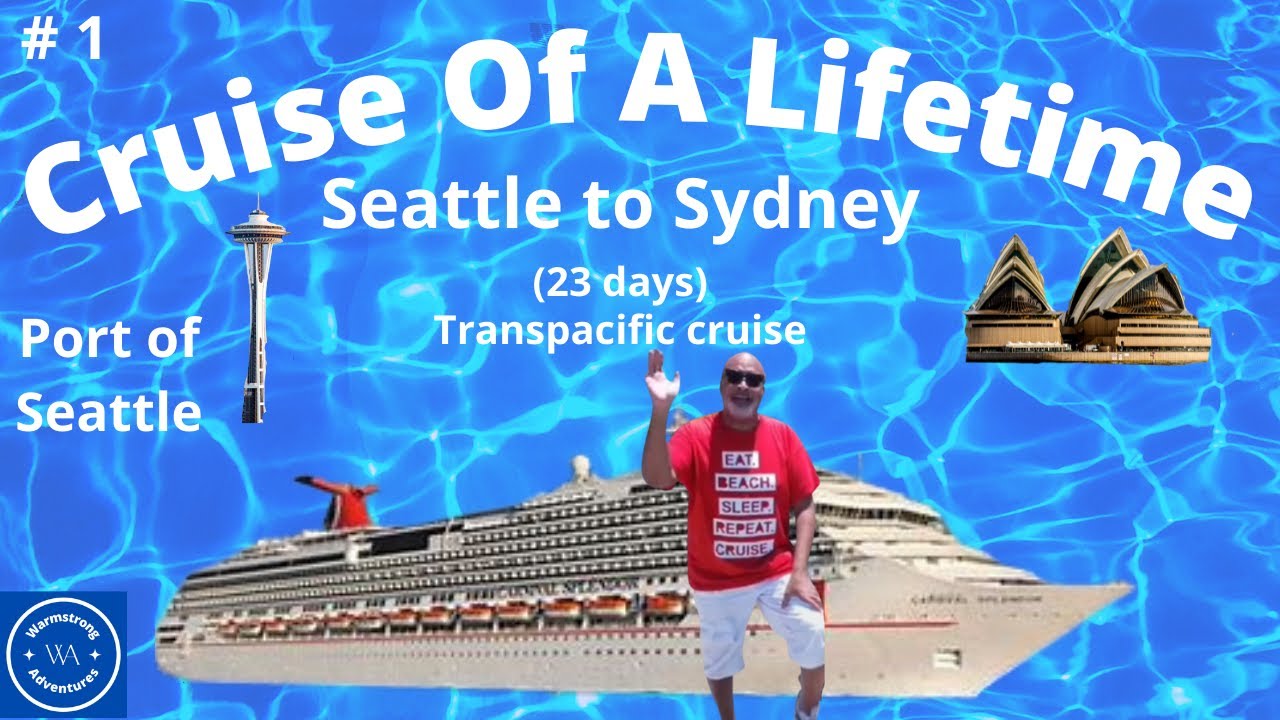 Carnival Splendor 23 day  embarkation day cruise of a lifetime