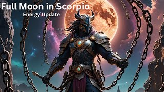 Full Moon in Scorpio Energy Update - Breaking The Chains✨