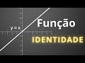 FUNÇÃO IDENTIDADE | Definição - Exercícios Práticos| Gráfico 