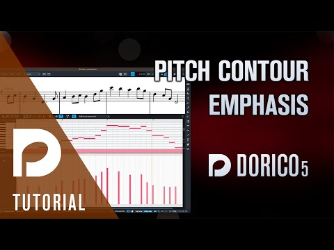 Pitch contour emphasis | Dorico 5