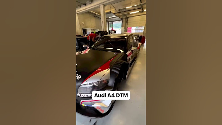 What a cool Audi A4 DTM! #audi #audisport #racecar #shorts