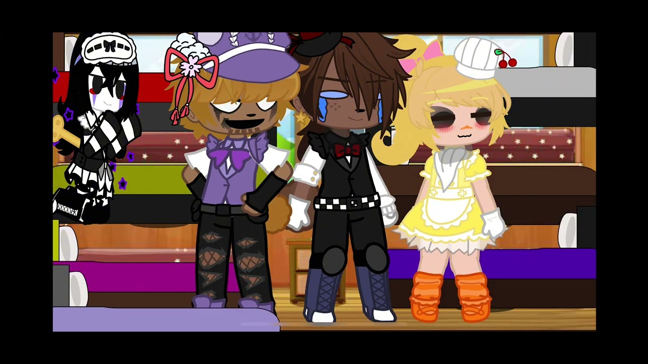 Afton + more in their animatronic forms ￼