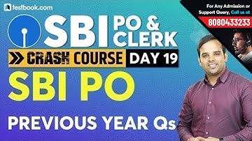 Reasoning Questions from SBI PO Previous Year Papers | Reasoning Class for SBI Clerk 2019 | Day 19