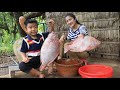 Cook and Eat: Yummy red fish cooking dip in chili sauce / Seyhak enjoy to cook and eat