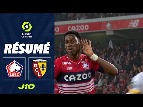 LOSC LILLE - RC LENS (1 - 0) - Résumé - (LOSC - RCL) / 2022-2023