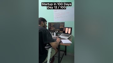 Coding A Startup in 100 Days - 12/100 #python #flutter #techstartup startup #tech #startup #react