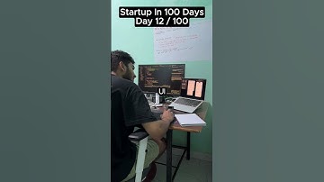 Coding A Startup in 100 Days - 12/100 #python #flutter #techstartup startup #tech #startup #react
