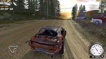 Gaming with Netbooks: FlatOut with Widescreen Fix