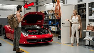 30 Tage Lang Reparierte Niemand Den Ferrari — Bis Ein Arbeitsloser Mechaniker Um Arbeit Bat