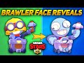 All Brawlers Face Revealed - Brawler Behind the mask 🎭  Brawl Stars