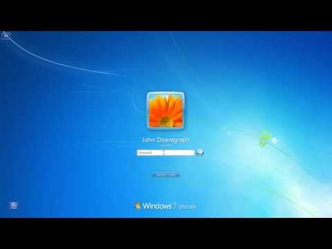 How to Lock Screen in Windows 7 - YouTube