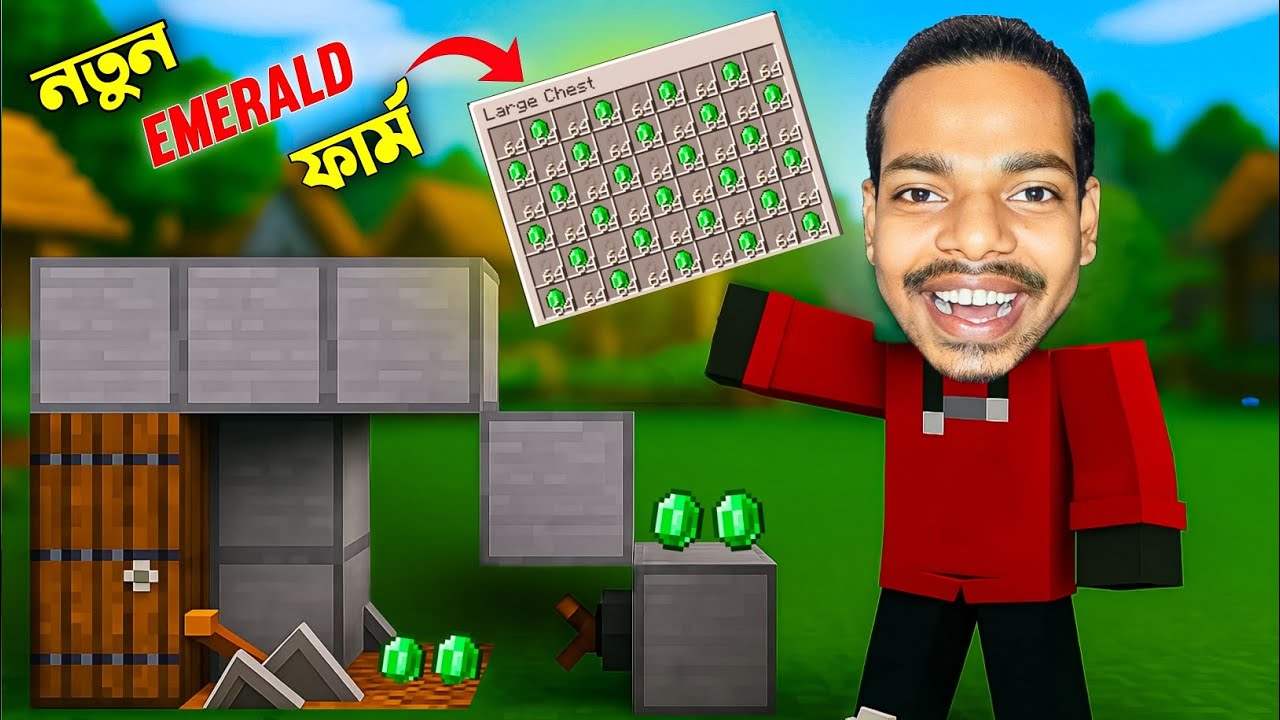 My New UNLIMITED Emerald Farm In Minecraft Survival | EP - 57