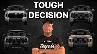 My 2026 Toyota Tundra Search Continues!