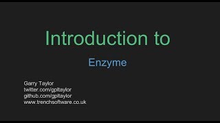 Introduction to Enzyme