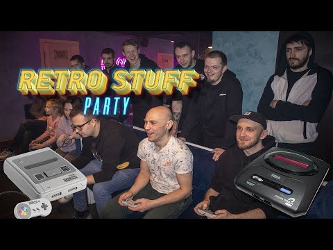 Retro Stuff party - турнир по ретро играм в Нижнем Новгороде, посещение магазина Денди (Dendy)