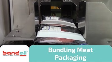 Stacking & Banding Meat packages