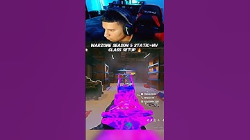 META STATIC-HV CLASS SETUP 🔥 #shorts #callofduty #warzone