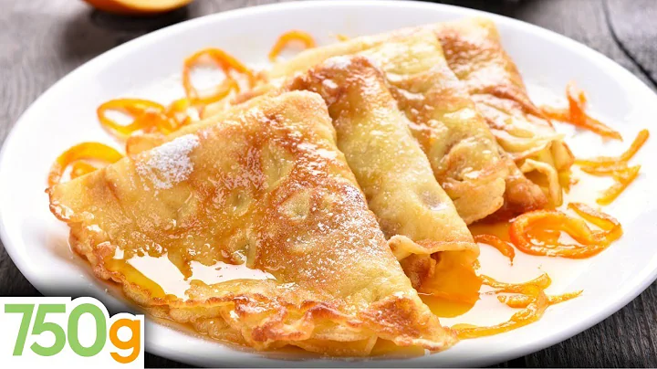 Recette de la Crpes Suzette - 750g