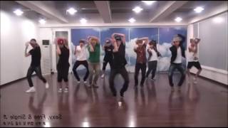 Super Junior - Sexy, Free & Single  (Dance Mirror)