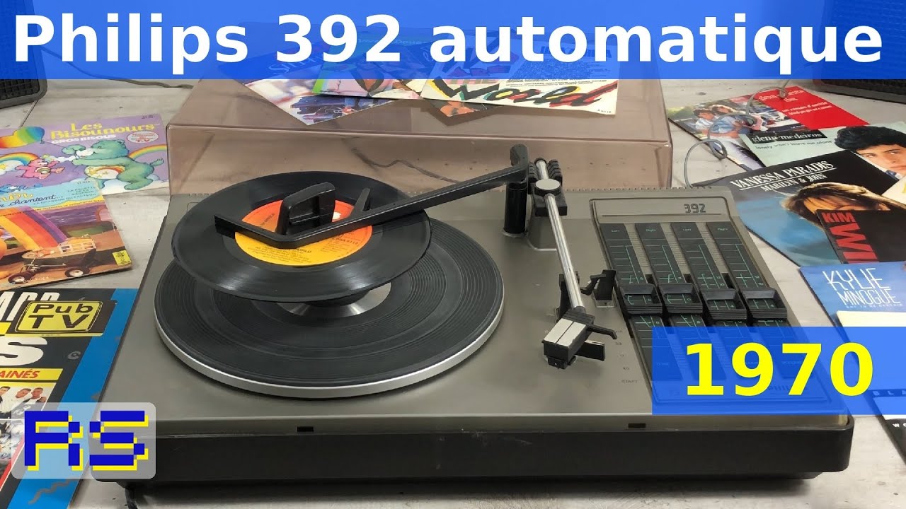Tourne-disque Philips 270 – Occasion Fonctionnel – Usure Superficielle
