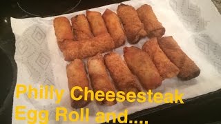 How to Make: Philly Cheesesteak, Shrimp, and Chicken Egg Rolls