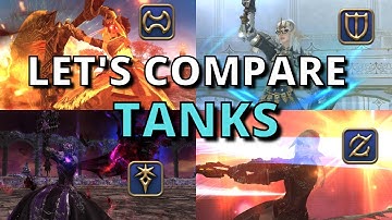 How do the Tank Jobs Compare to Each Other?! FFXIV Dawntrail