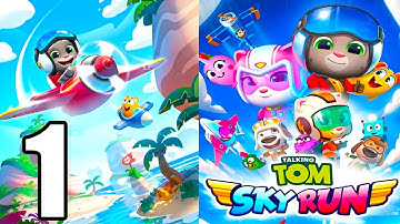 Talking Tom Sky Run #1 - New Fun Flying Game