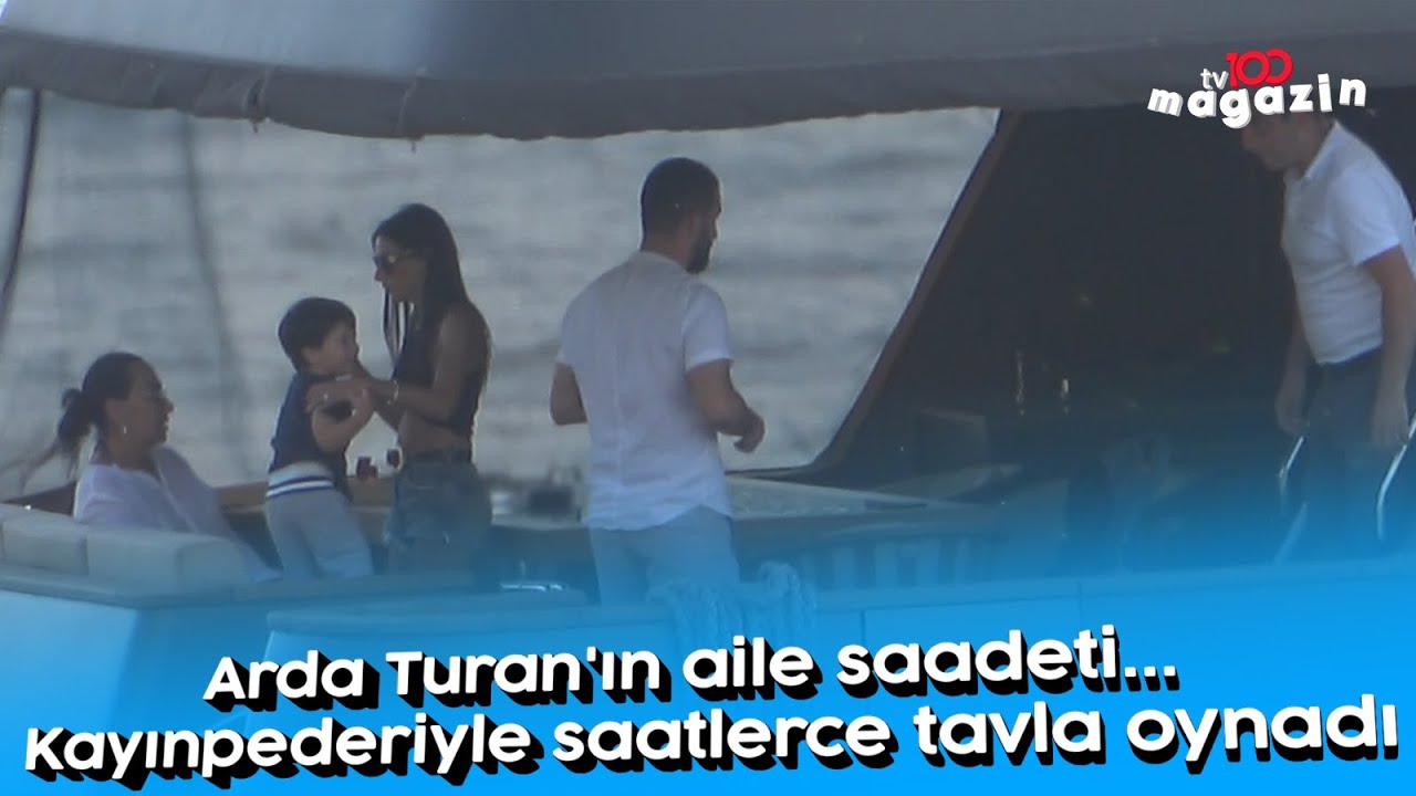 Arda Turan'ın aile saadeti... Kayınpederiyle saatlerce tavla oynadı