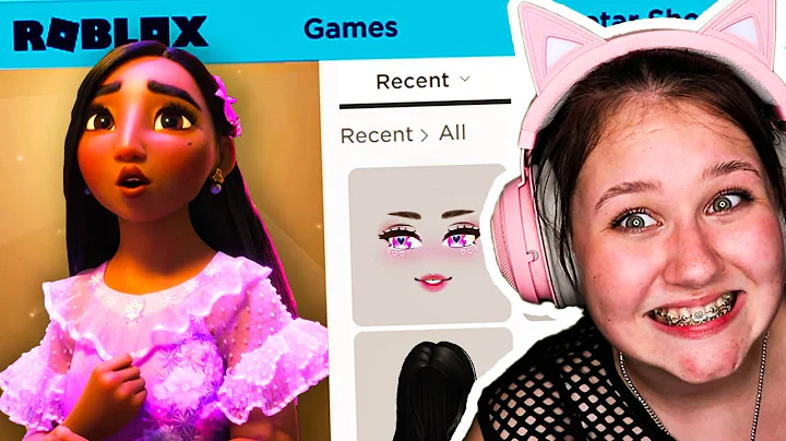 MAKING ISABELA FROM ENCANTO A ROBLOX ACCOUNT!!