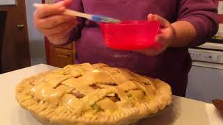 Apple Pie 3 Egg wash