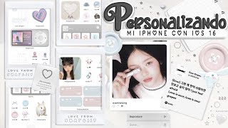 𓈒ㅤ  𐚁    𝒻   ⋅ ㅤ𓈒   Personalizando cute en iOS 16 (iPhone 12)  ꞌꞋ   📧   ۫    𓋜    ۪ @sunrelly screenshot 5