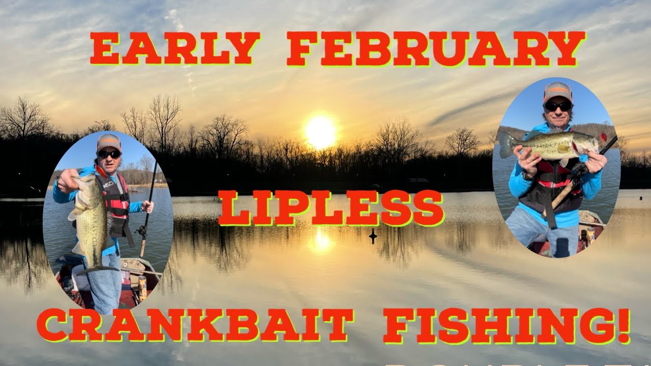 Lipless crankbait fishing in early February, at the McClintic WMA! First bass of the year! 2/4/24