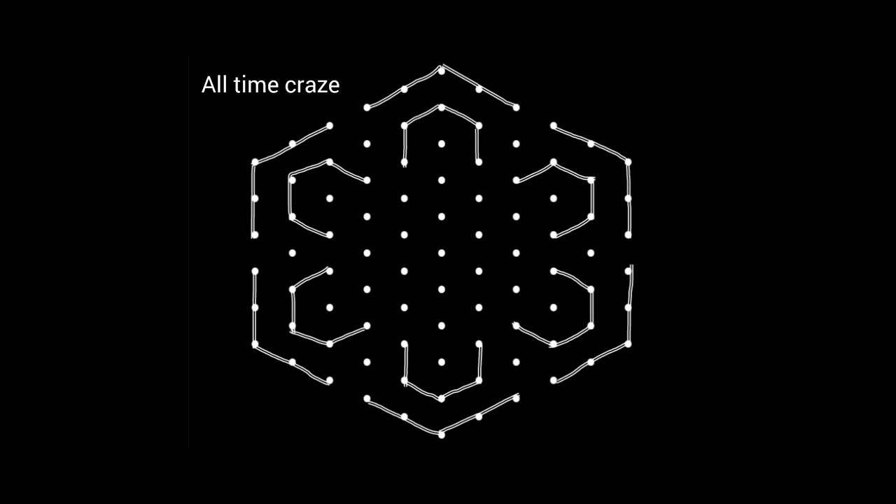 11*6 Dots Beautiful & Creative Flowers Rangoli || Simple Festival Rangoli || Sankranthi Muggulu