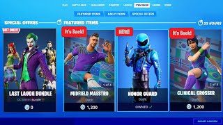 *NEW* FORTNITE ITEM SHOP LIVE! SOCCER SKINS TODAY? (FORTNITE ITEM SHOP COUNTDOWN)