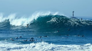 THE BIGGEST WEDGE I'VE EVER SEEN... 20FT+ MONSTER WAVES!!!