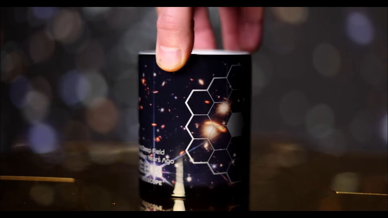 James Webb Space Telescope Deep Field Color Changing Mug Experience