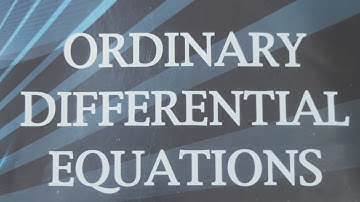 Ordinary Differential Equation first chapter problem exercise-1.3,1.5 like and subscribe