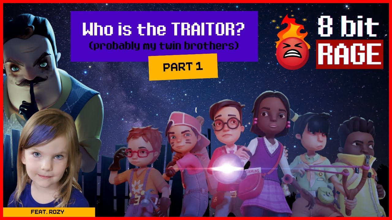 Who's the TRAITOR? (probably my twin brothers) | Secret Neighbor | 8 ...