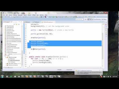 Using Methods in your Turtle Programs