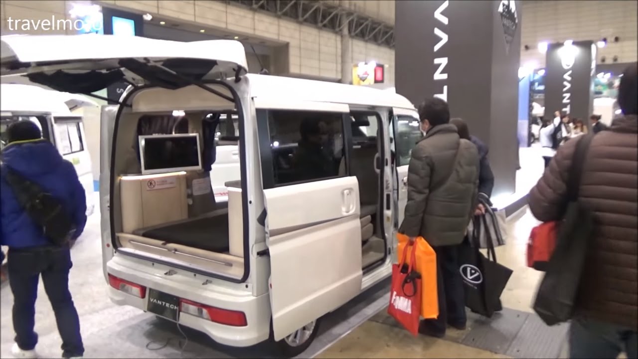 mini kei camper vantech 2017 キャンピングカー youtube