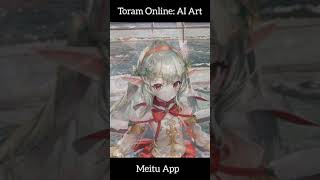 Toram Online: AI Art with Meitu App screenshot 5