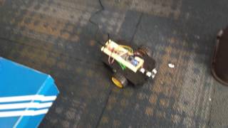 Autonomous Robot Navigating Constructed Maze
