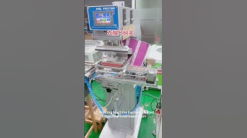 Automatic pad printing machine for Clothes size clip