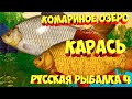 русская рыбалка 4 - Карась озеро Комариное - рр4 фарм Алексей Майоров russian fishing 4